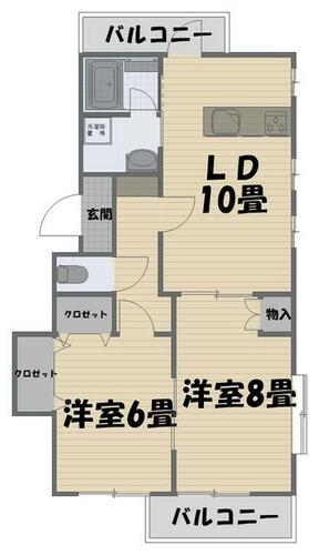 ライラック日之出_間取り_0