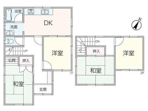 detached 愛知県海部郡蟹江町旭２丁目