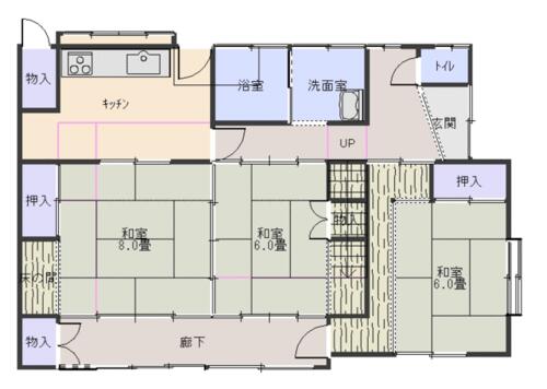 detached 福島県会津若松市和田１丁目