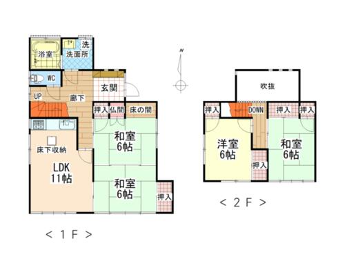 detached 福井県坂井市丸岡町羽崎
