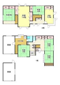 青森県青森市浪岡大字杉沢字山元