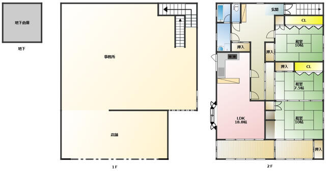 青森県青森市の一戸建て | 1350万円 | 3LDK | 330.71m² | Akiyama house finder