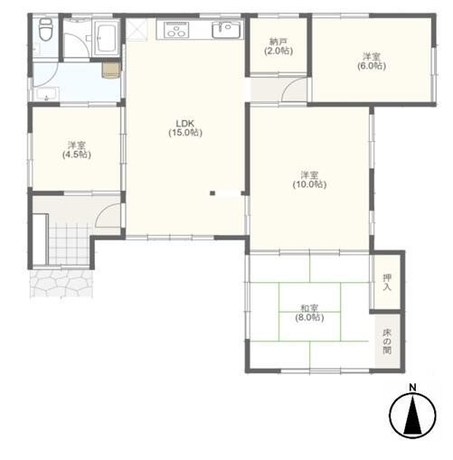 埼玉県入間郡毛呂山町の一戸建て | 1090万円 | 4SLDK | 238.25m² | Akiyama house finder