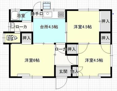 間取り：233023634909