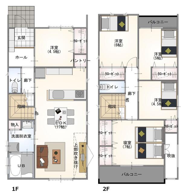 house for sale in 羽島郡笠松町, Gifu | ¥37,100,000 | 5LDK | Akiyama house f…
