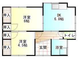 大分県中津市大字上如水（賃貸一戸建2DK・--・48.07㎡） その2