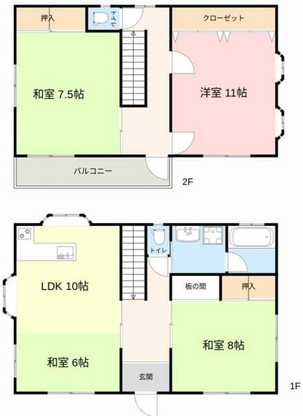 detached 栃木県宇都宮市平松本町３５３－１１ ドミール平松１Ｆ