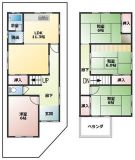 間取り：227102431992