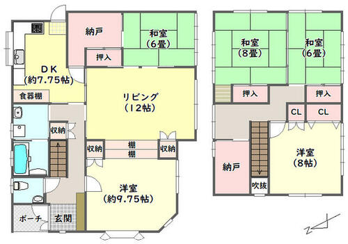 detached 岩手県盛岡市三ツ割１丁目