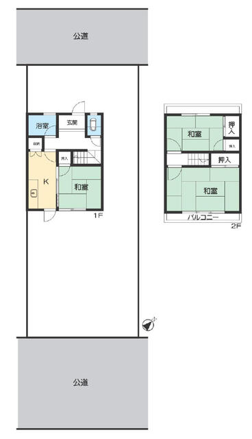 埼玉県上尾市の一戸建て | 800万円 | 3DK | 109.82m² | Akiyama house finder