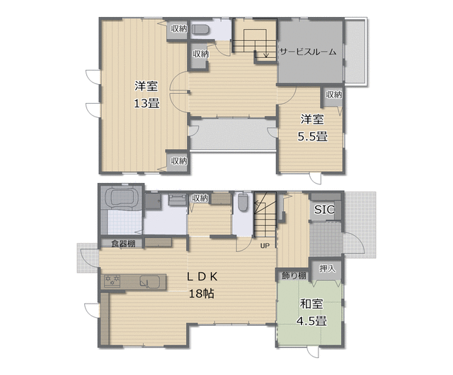 宮城県富谷市の一戸建て | 3198万円 | 3SLDK | 225.32m² | Akiyama house finder