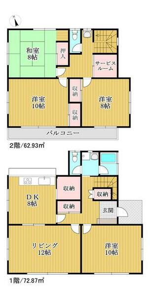 detached 埼玉県坂戸市西坂戸５丁目
地図を見る