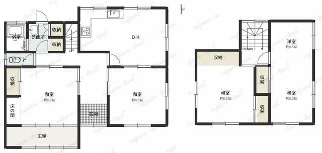 house for sale in Miki, Hyogo | ¥8,000,000 | 5DK | Akiyama house find…