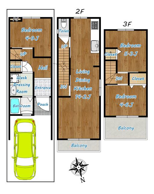 京都府京都市の一戸建て | 2950万円 | 3LDK | 46.61m² | Akiyama house finder