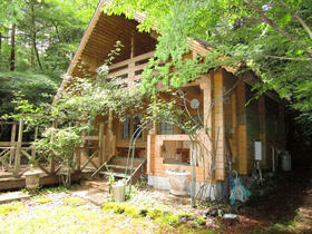 山梨県南都留郡鳴沢村−