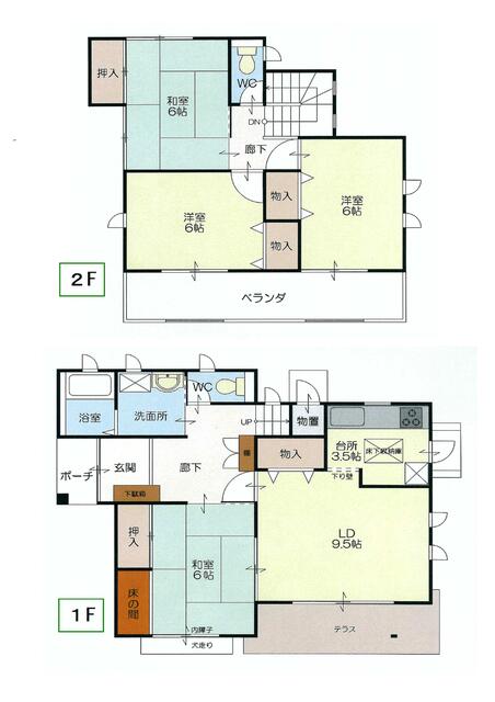 house for sale in 桑名郡木曽岬町, Mie | ¥8,800,000 | 4LDK | Akiyama house fi…