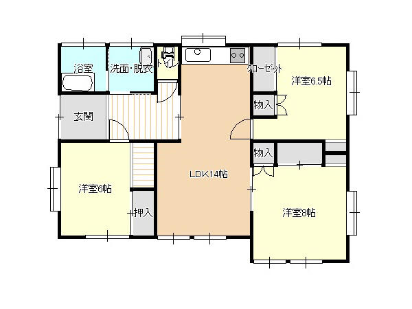 山形県米沢市の一戸建て | 998万円 | 3LDK | 110.25m² | Akiyama house finder