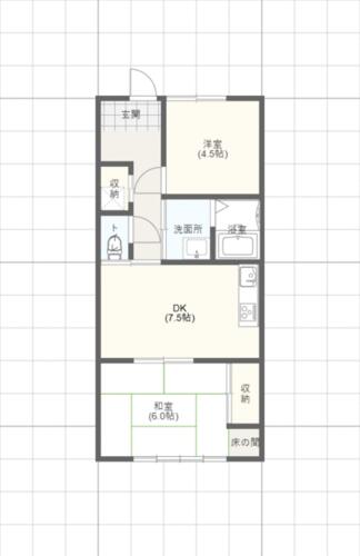 ハイツオカベ_間取り_0