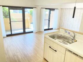 南北２面に専用庭が付いています　ライオンズマンション元八事第弐