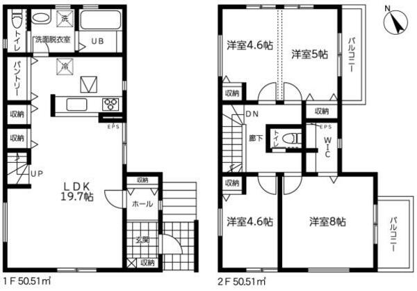detached 埼玉県南埼玉郡宮代町字中島
地図を見る