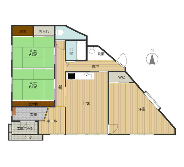 山形県山形市の一戸建て | 1480万円 | 3LDK | 181.62m² | Akiyama house finder