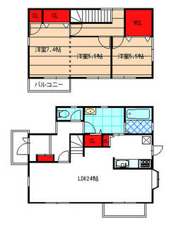 間取り：240040264834