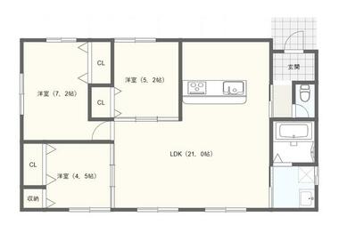 間取り：243008440171