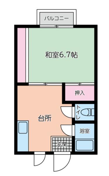 apartment 神奈川県相模原市中央区淵野辺５丁目８－１１ 築城ビル１０３