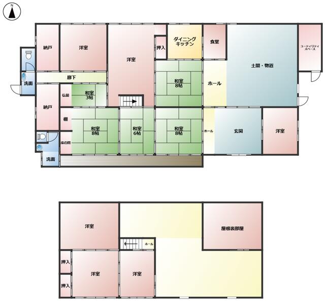 岐阜県安八郡神戸町の一戸建て | 2470万円 | 14SDK | 2934.85m² | Akiyama house finder