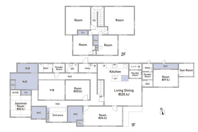 秋田県秋田市の一戸建て | 5500万円 | 8LDK | 717.59m² | Akiyama house finder