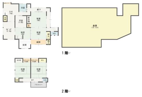 detached 山梨県大月市大月町真木