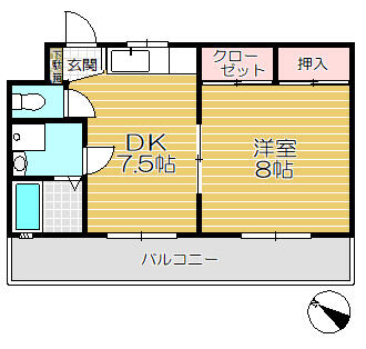 ロイヤルコート_間取り_0