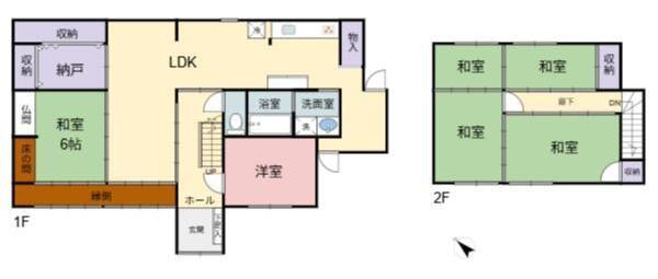 house for sale in Hikone, Shiga | ¥14,800,000 | 6SLDK | Akiyama house…