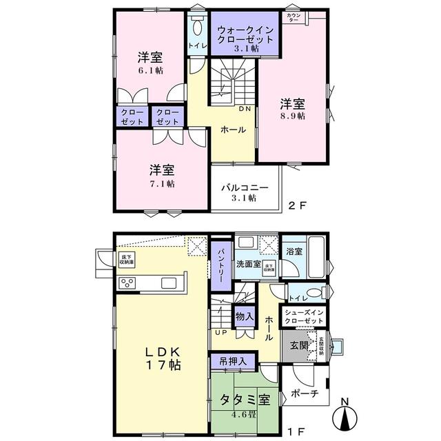 宮城県名取市の一戸建て | 2990万円 | 4LDK | 203.8m² | Akiyama house finder