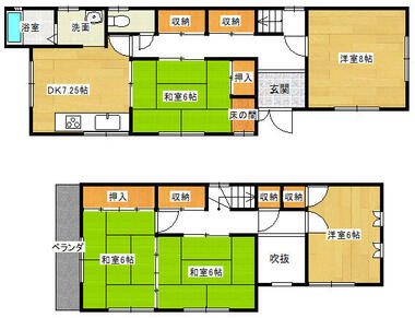 間取り：227100653357