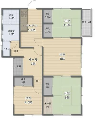 detached 鹿児島県鹿児島市本城町