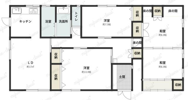 熊本県八代市の一戸建て | 1780万円 | 4LDK | 297.59m² | Akiyama house finder