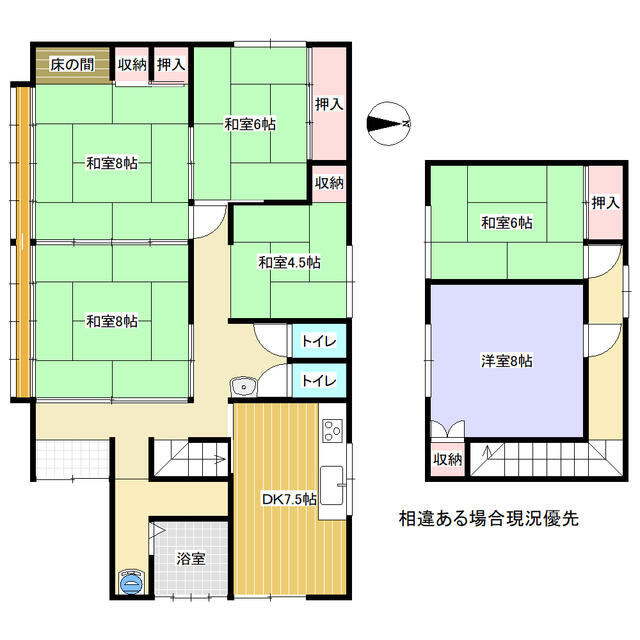 house for sale in 大崎市, Miyagi | ¥1,800,000 | 6DK | Akiyama house find…