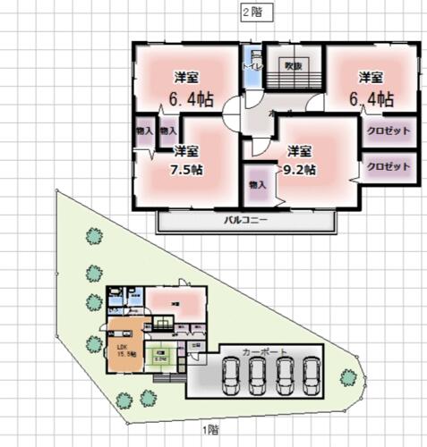 detached 岐阜県本巣市浅木