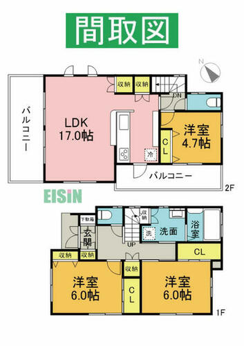 detached 茨城県古河市諸川