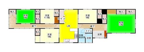 detached 愛媛県伊予郡松前町大字北黒田