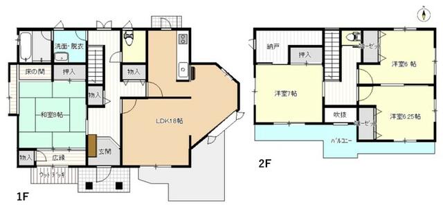 宮城県富谷市の一戸建て | 2340万円 | 4SLDK | 248.96m² | Akiyama house finder