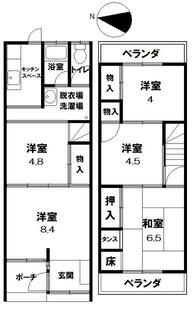 間取り：227101268344