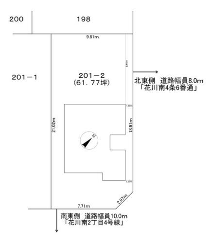 detached 北海道石狩市花川南四条２丁目