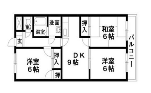 アネックス菩提寺_間取り_0