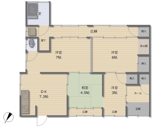 長崎県佐世保市の一戸建て | 280万円 | 4DK | 182.02m² | Akiyama house finder
