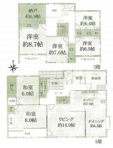 detached 奈良県橿原市白橿町１丁目