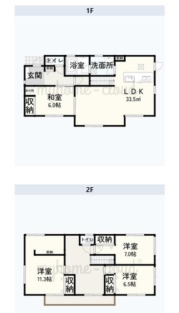 千葉県大網白里市の一戸建て | 3499万円 | 4LDK | 373.39m² | Akiyama house finder