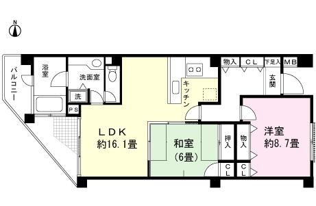 プリンスハイム湯河原 中古マンション 写真3