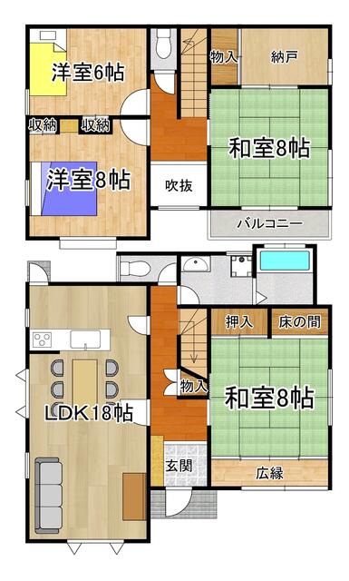 house for sale in Kameoka, Kyoto | ¥19,800,000 | 4LDK | Akiyama house…